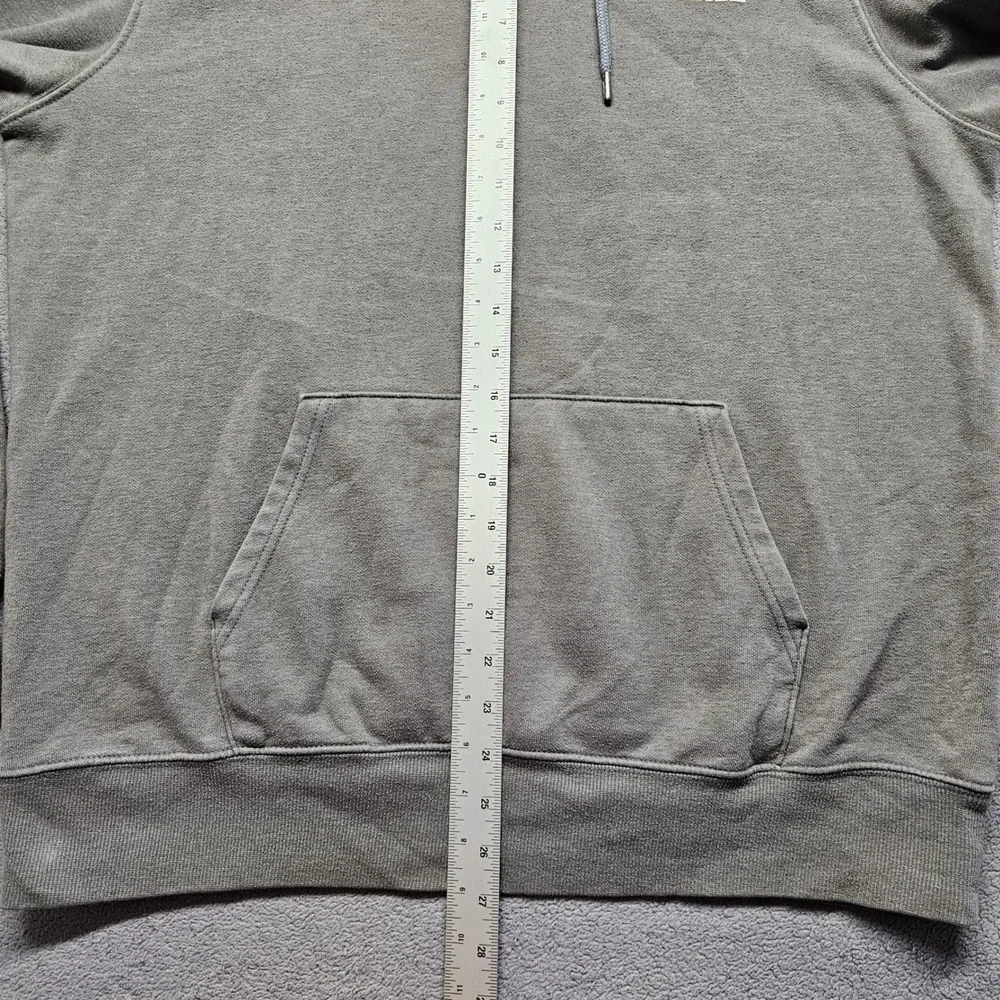 The North Face Never Stop Exploring Hoodie Mens Large Gray Fleece Lined Pullover